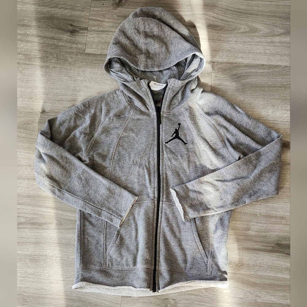 Air Jordan Gray Full Zip
